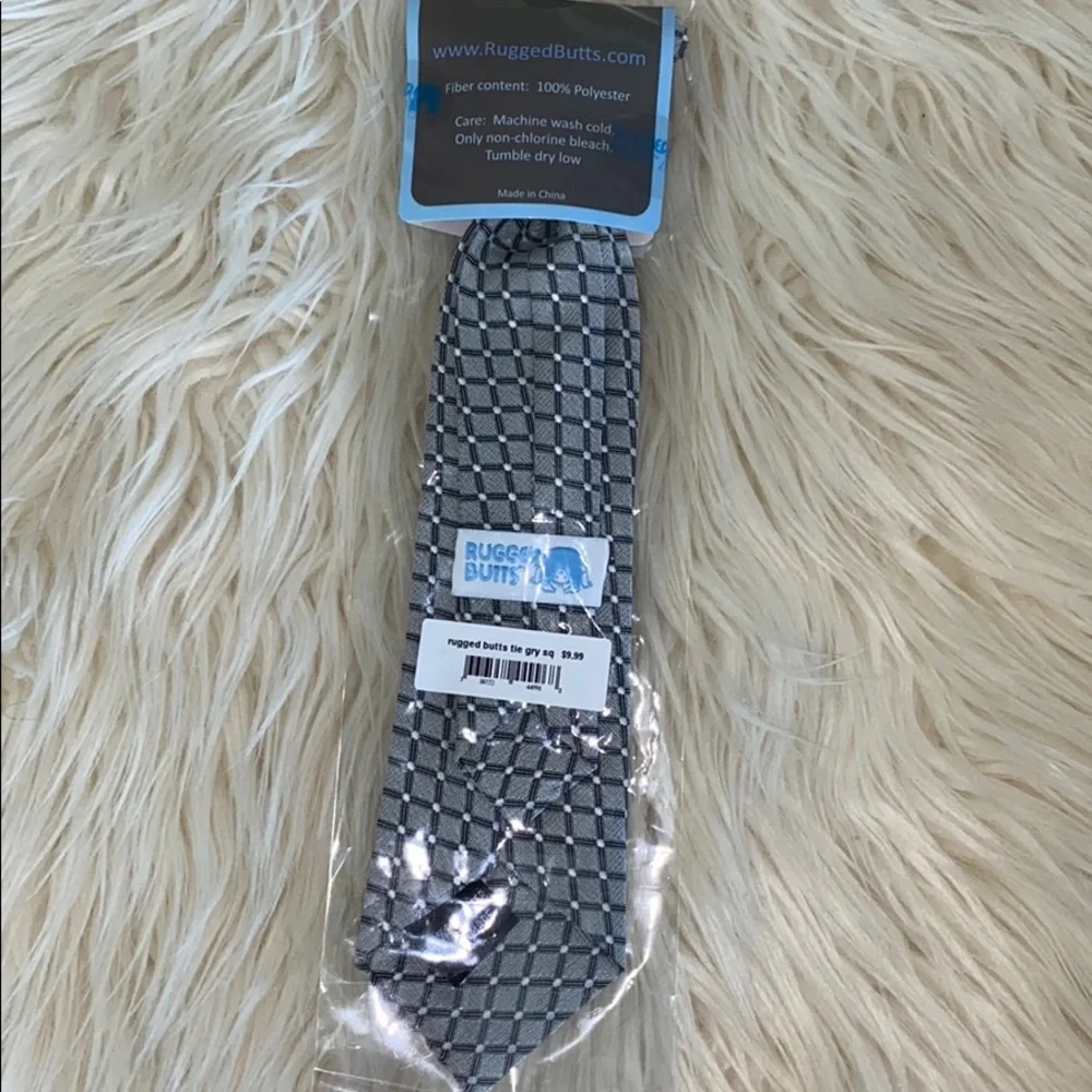 Grey Adjustable Tie